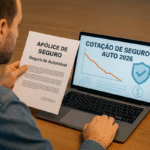 Motoristas revisam seguro auto para economizar em 2026